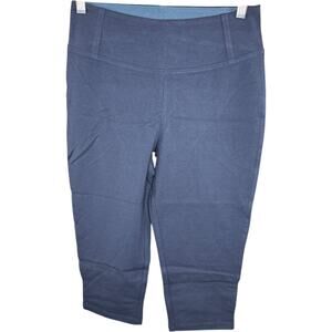 Women With Control Capri Leggings Blue Size‎ XST Shaping Slimming Tummy Control